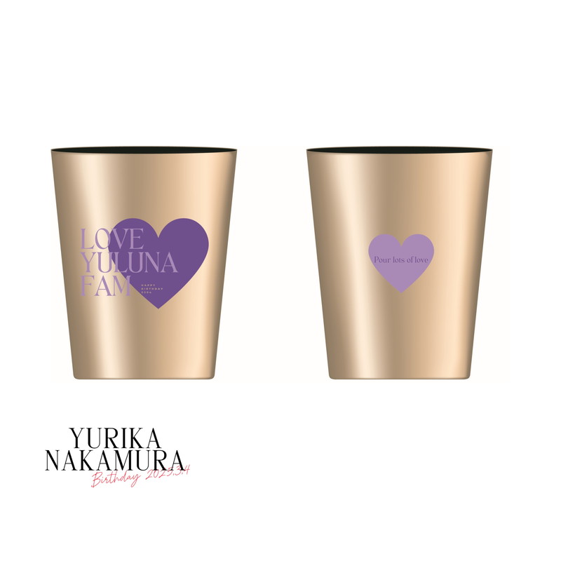 【中村ゆりか】2025HBD タンブラー[YULUNA限定]