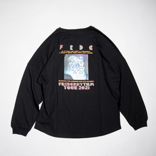 FREDERHYTHM TOUR 2021-2022 ロングスリーブ T-Shirt/ブラック
