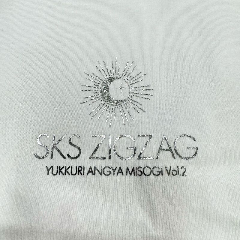 参拝装束 ＜47都道府県 ゆっくり行脚禊 ～第二弾～＞ (Tシャツ:ロゴ)【白】