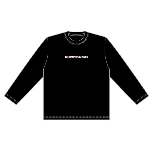 【BURNOUT SYNDROMES】LOGO刺繍ロングスリーブTシャツ