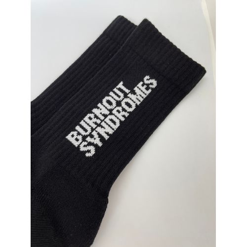 【BURNOUT SYNDROMES】LOGOソックス