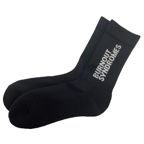 【BURNOUT SYNDROMES】LOGOソックス